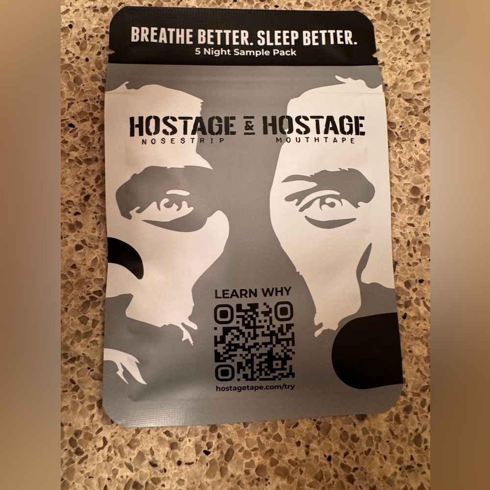 NWT Hostage tape - nose and mouth strips